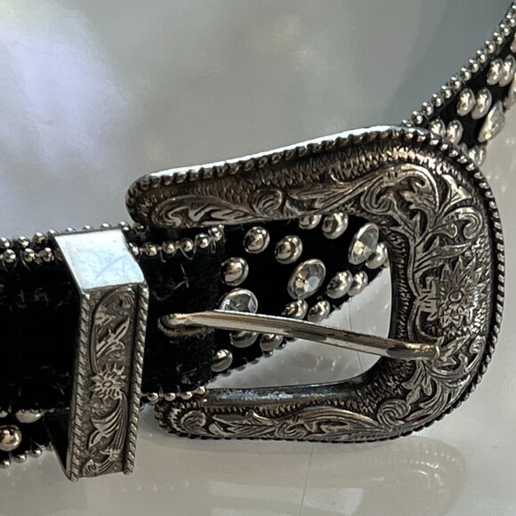 Womens Western Studded Belt - Picture 1 of 4